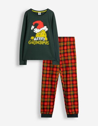 Pyjama set van shirt en broek - Veelkleurig