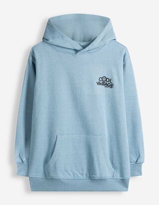 Sweatshirt - Oversized Fit - Hellblau