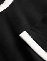 T-shirt - Regular fit - zwart