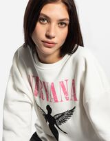 Pulover - Nirvana - Alb
