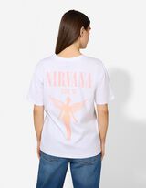T-Shirt - Nirvana - wei&szlig;