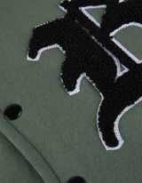 Collegejacke - Oversized Fit - dunkelgrün