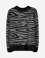 Pulover de tricot - Loose Fit - Maro