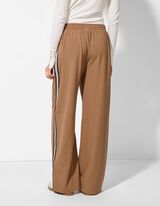 Hose - Wide Fit - hellbraun