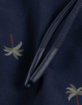 Plavky - Potisk po celé ploše - tmave modra