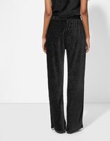 Hlače - Samt - crna