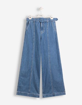 Culotte - Wide Fit - blau