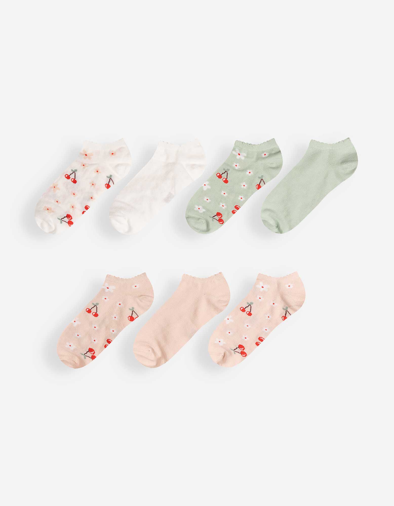 skarpety do sneakers&oacute;w - 7 szt. w opakowaniu