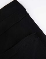 Pantaloni - Taglio svasato - nero