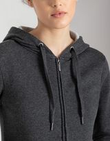 Felpa con cappuccio - Cappuccio con coulisse - grigio scuro