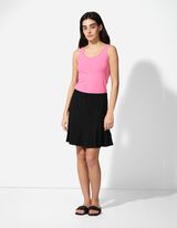 Minisukňa - Podiel visk&oacute;zy - cierna