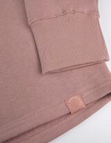 Felpa - Impronta sul retro - rosa