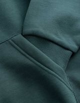 Hoodie - Oversized Fit - Dunkelgr&uuml;n
