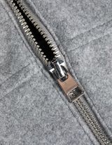 Jacke - Woll-Optik - grau