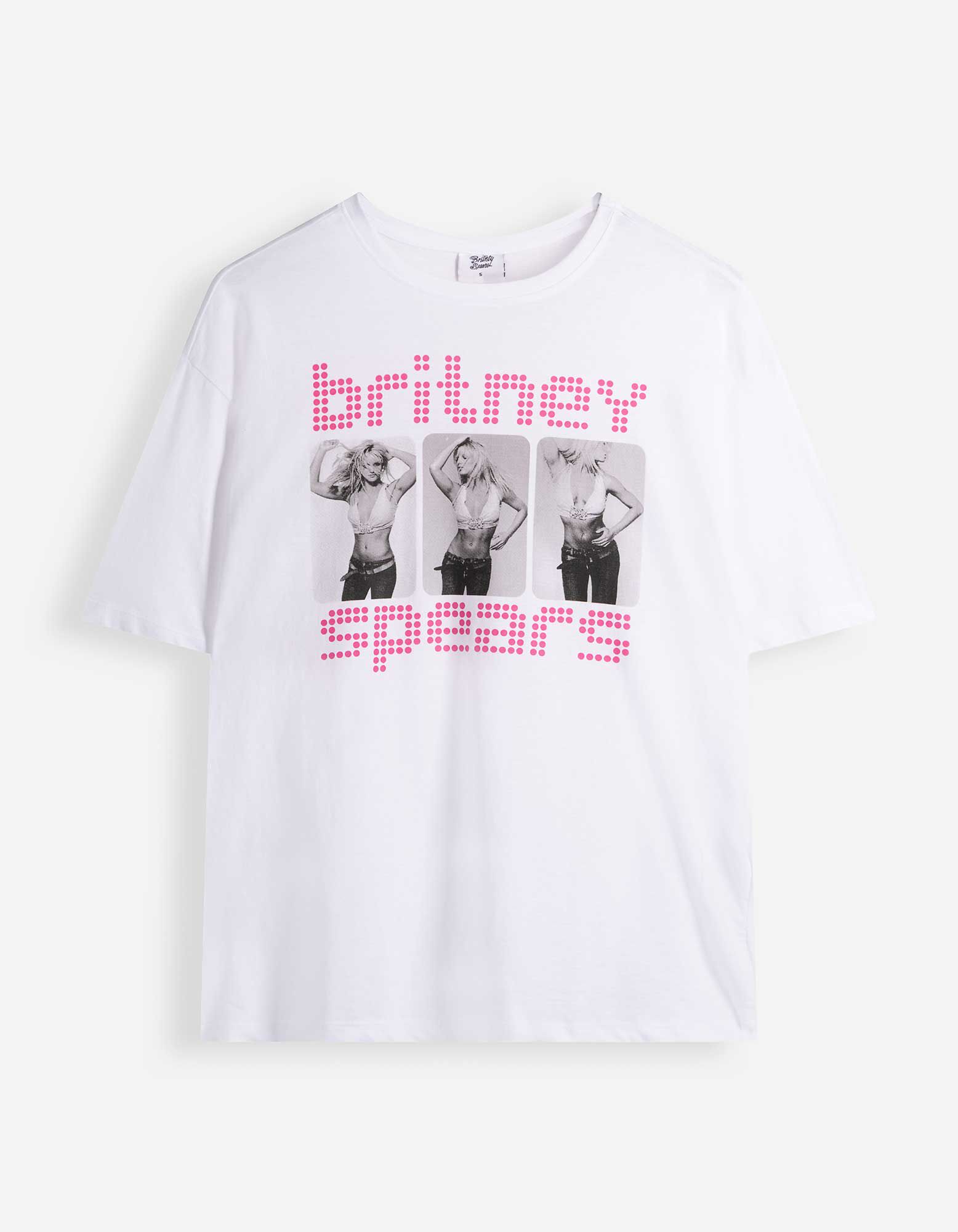 T-Shirt - Britney Spears - Wei&szlig;