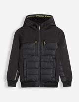 Softshelljacke - Wasserabweisend - Schwarz