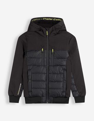 Softshelljacke - Wasserabweisend - Schwarz