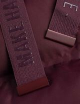 pikowana kamizelka - Regular Fit - ciemny lila