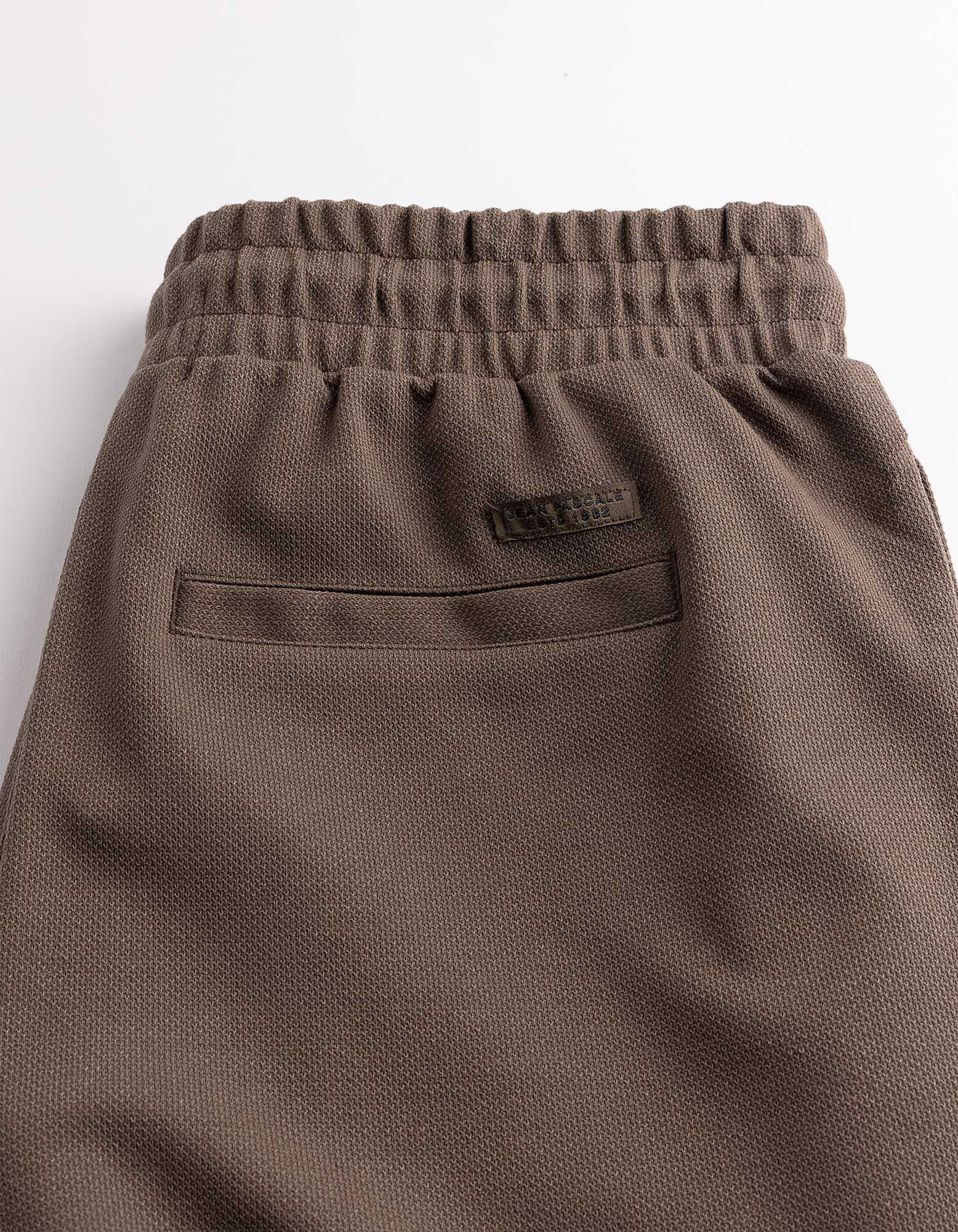 Shorts - Piqu&eacute; - Braun