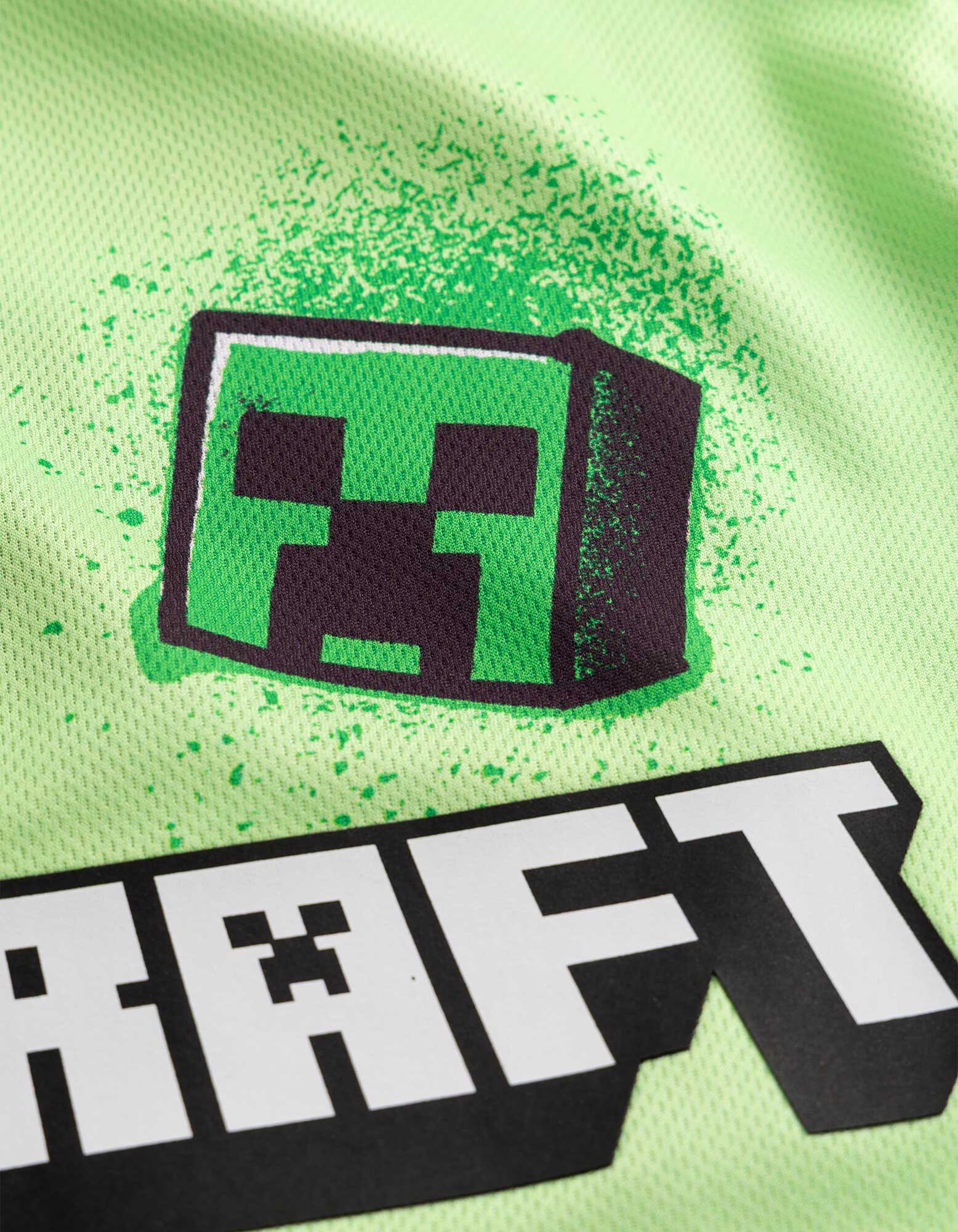T-shirt - Minecraft - Turkoois