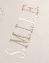 T-s&auml;rk - lisatud tikand - beezh