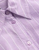 Hemd - Streifen - lila