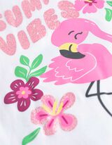 Top - Frontprint - weiß