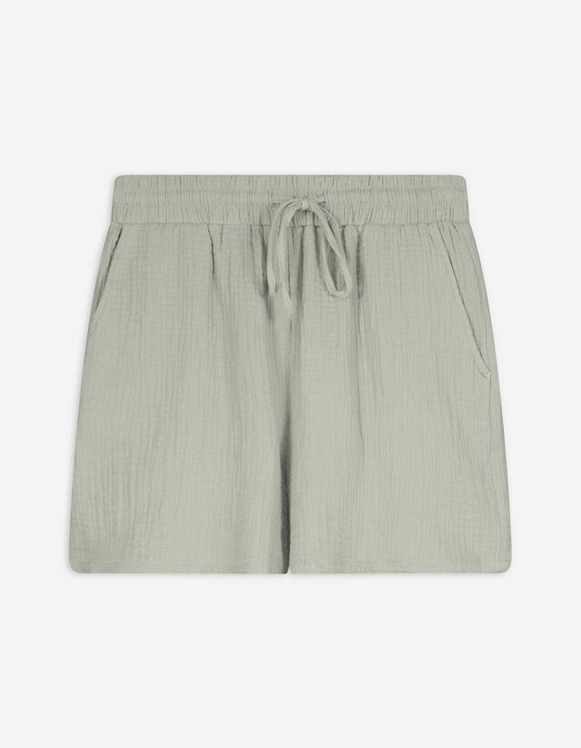 Short - Mousseline - Vert clair