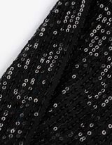 Blazer - Paillettenbesatz - schwarz