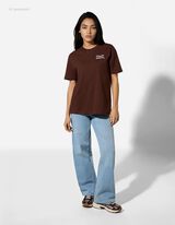 T-Shirt - Print - hellbraun