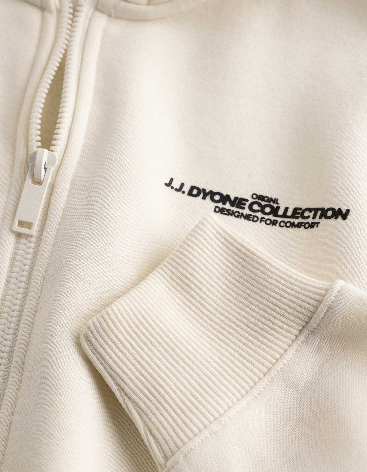 Sweatjacke - Oversized Fit - Off-White