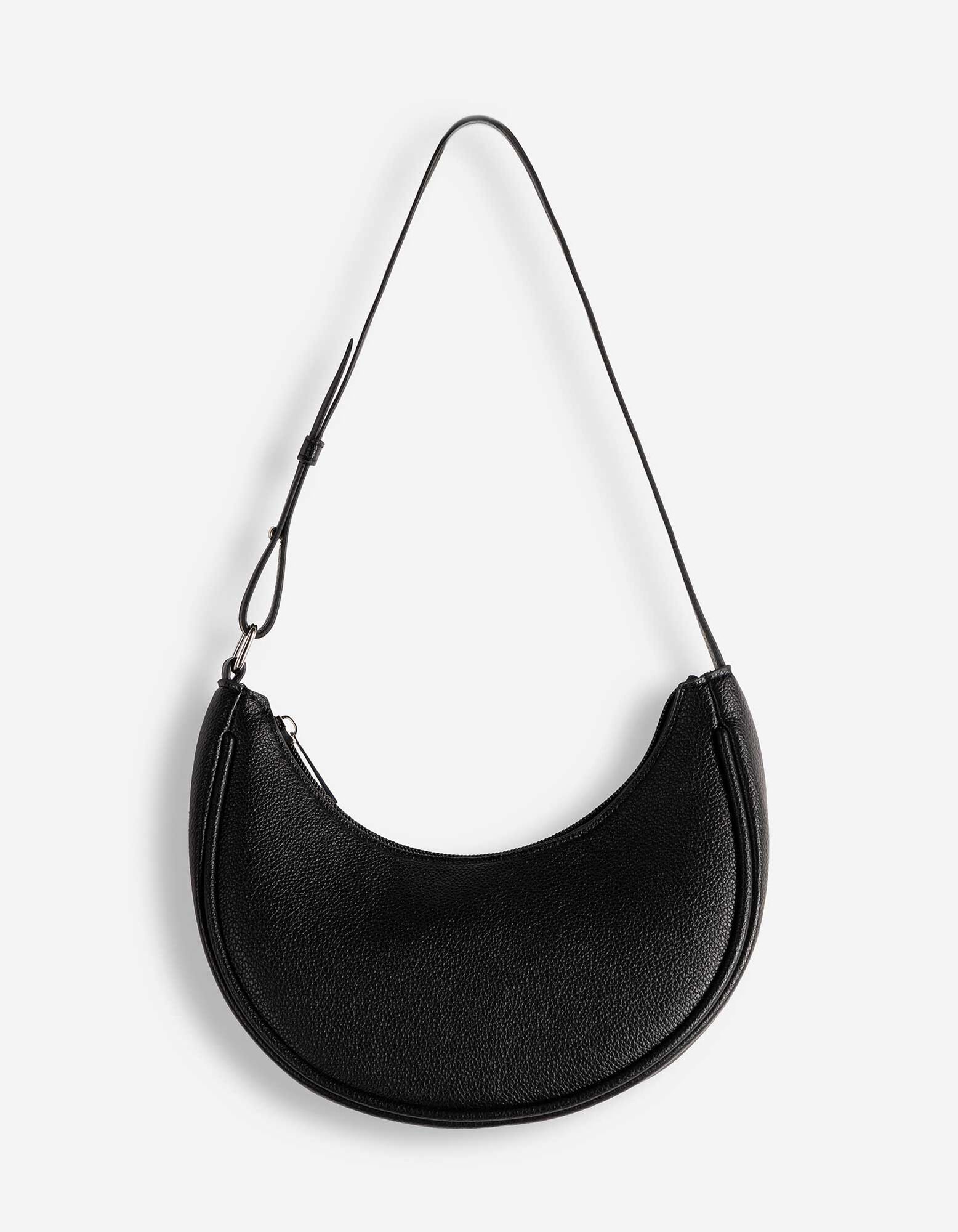 Kabelka - Imitace kůže - cern&aacute;