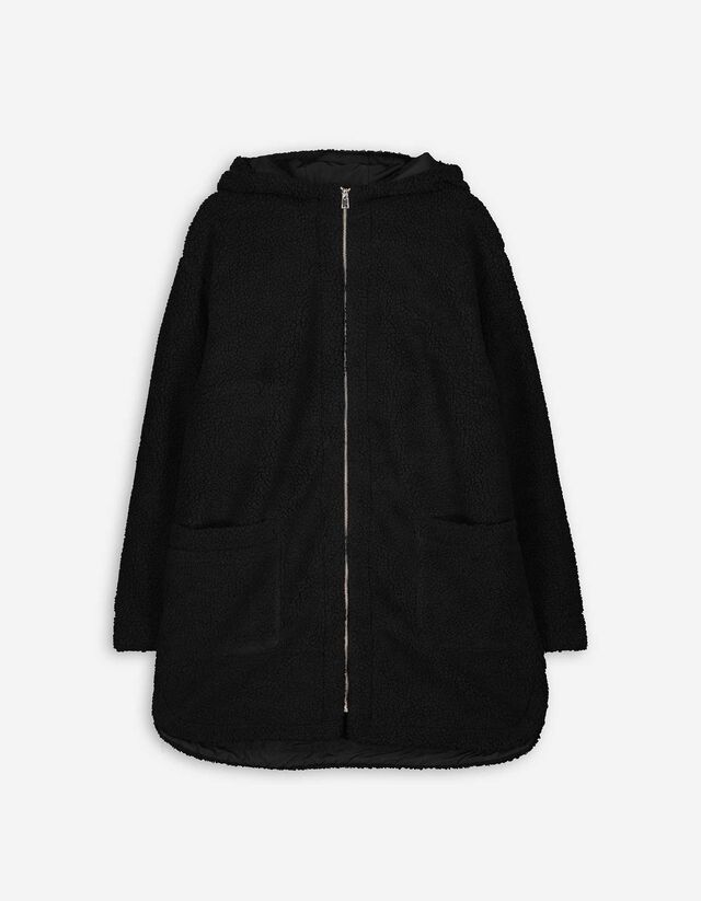 Cappotto - Peluche - nero