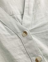 Bluse - Brusttasche - gr&uuml;n