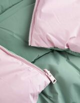 pikowana kamizelka - Odwracalne - turkusowy