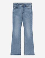 Džinsai - Platėjantys - sviesiai melynas