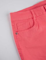 7/8-broek - Knoopsluiting - lichtrood