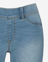 Džinsinės tamprės - Skalbimo poveikis - sviesiai melynas