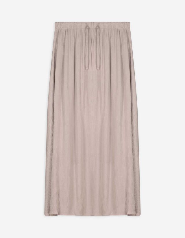 Midirok - Zijsplit - beige