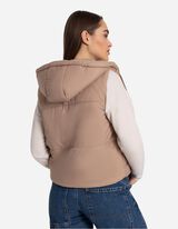 Gilet - Omkeerbaar - beige