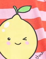 Majica na bretele - Print - crvena