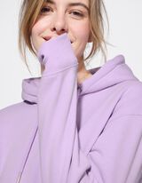 Kapuutsiga dressipluus - kapuuts - lilla