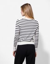 Kardig&aacute;n - Gomb&iacute;kov&aacute; li&scaron;ta - biely