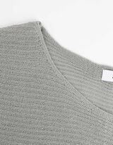 Trui - Oversized mouwen - donkergroen