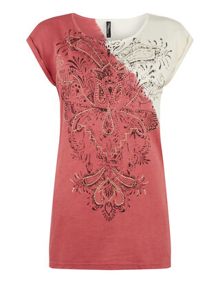 Damen Shirt mit Nietenbesatz