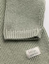 Strickjacke - Baumwolle - t&uuml;rkis
