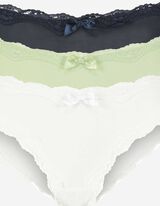 Brazilian - Set van 3 - donkerblauw