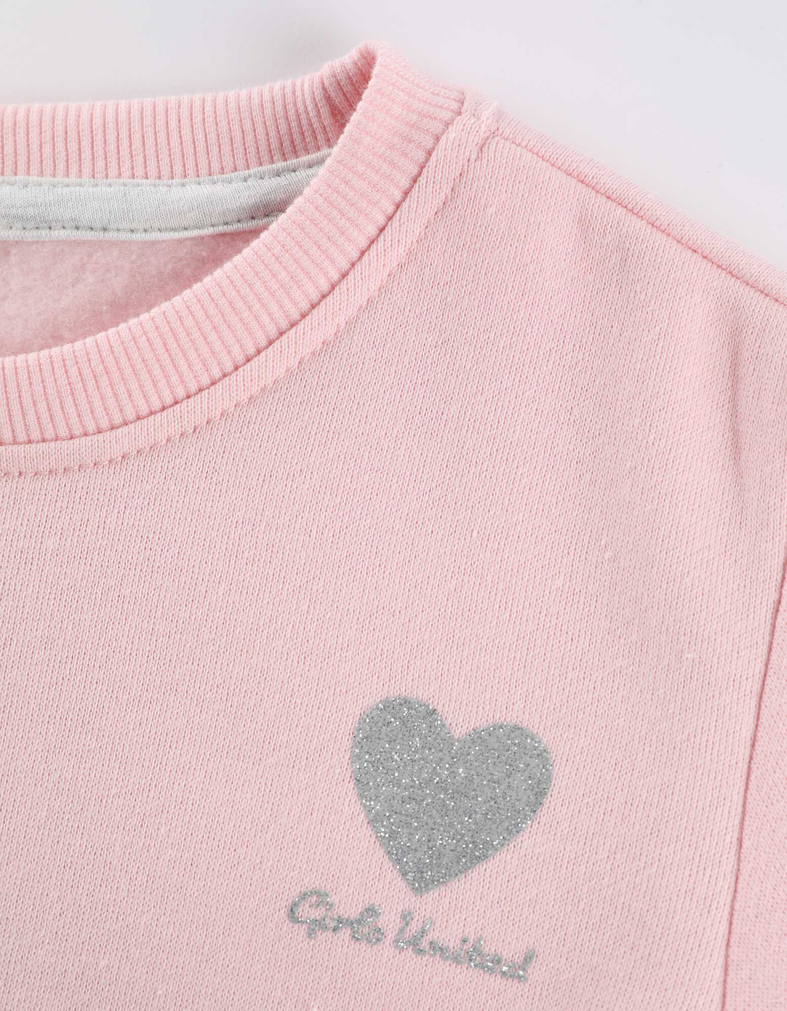 Sweatshirt - Glitzerprint - Takko Fashion