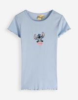 T-shirt - Lilo et Stitch - bleu clair