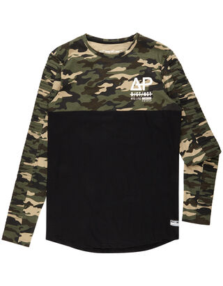 Herren Longsleeve im Colourblock&nbsp;